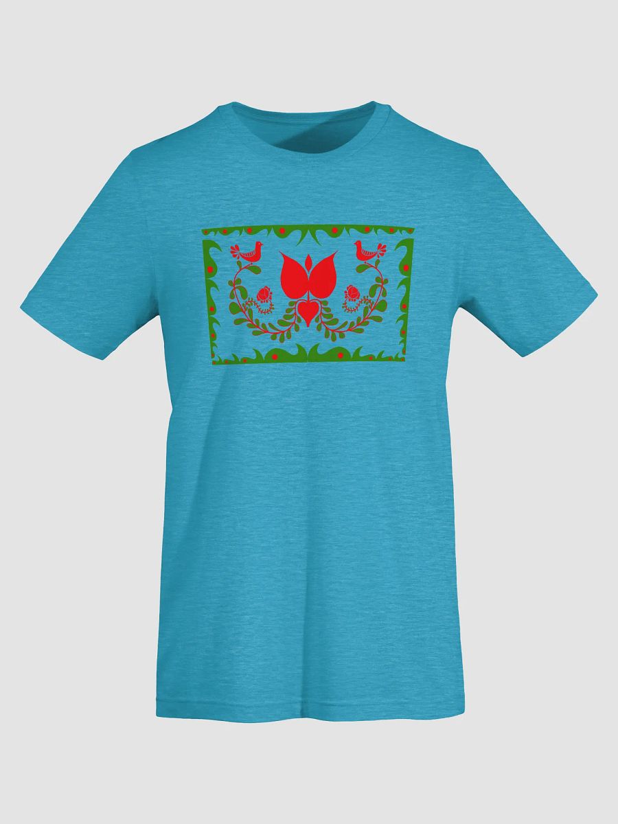 Hungarian Folk-Inspired Symmetry T-Shirt product image (5)