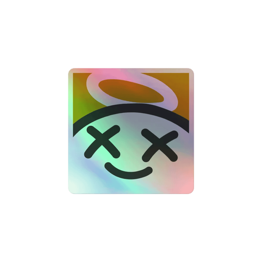 Rip Sticker (holo) product image (1)