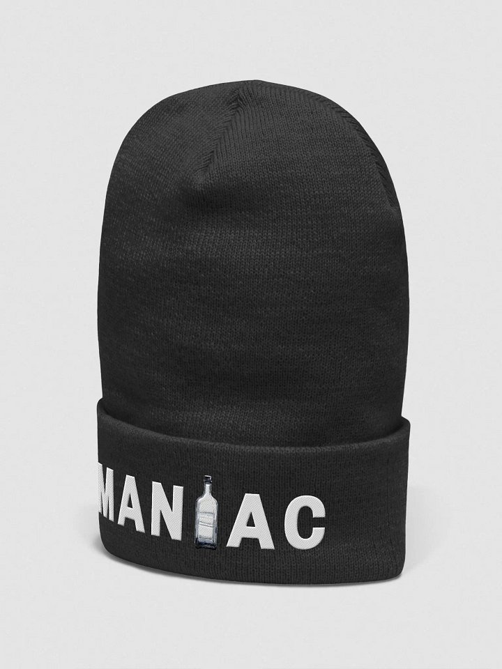 Maniac Beanie Blk only product image (2)