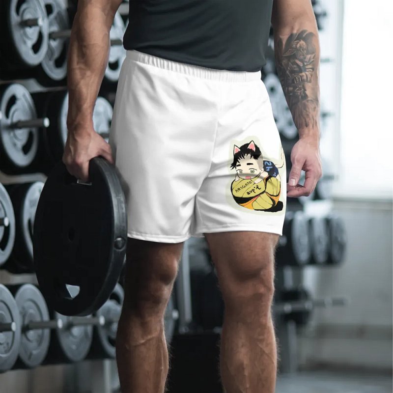 Arigato Neko Volleyball Gym Shorts