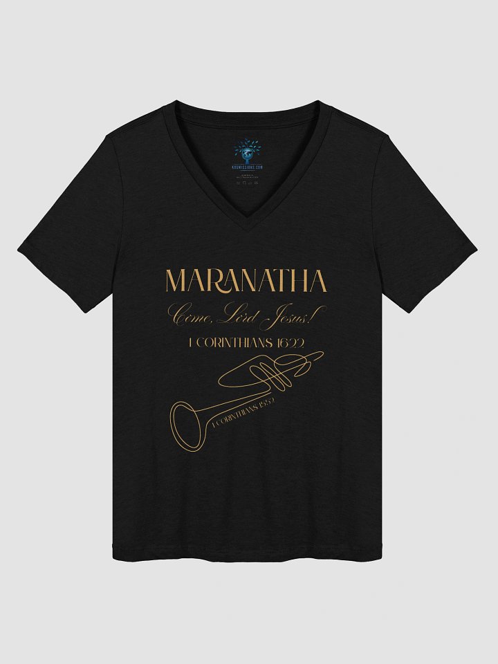 Maranatha Women's V-Neck Tee product image (1)