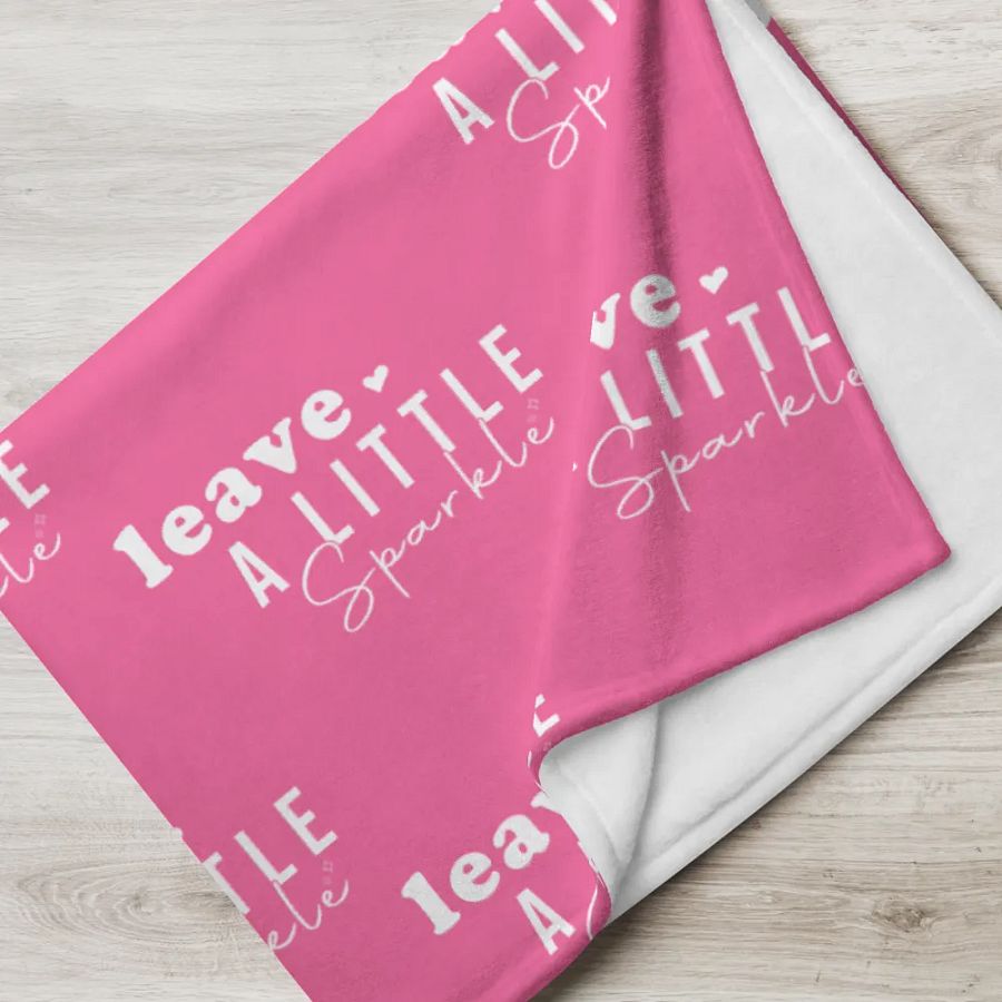 Leave A Little Sparkle Blanket product image (7)