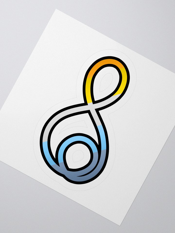 Treble Clef (Aroace) - Kiss Cut Sticker product image (4)