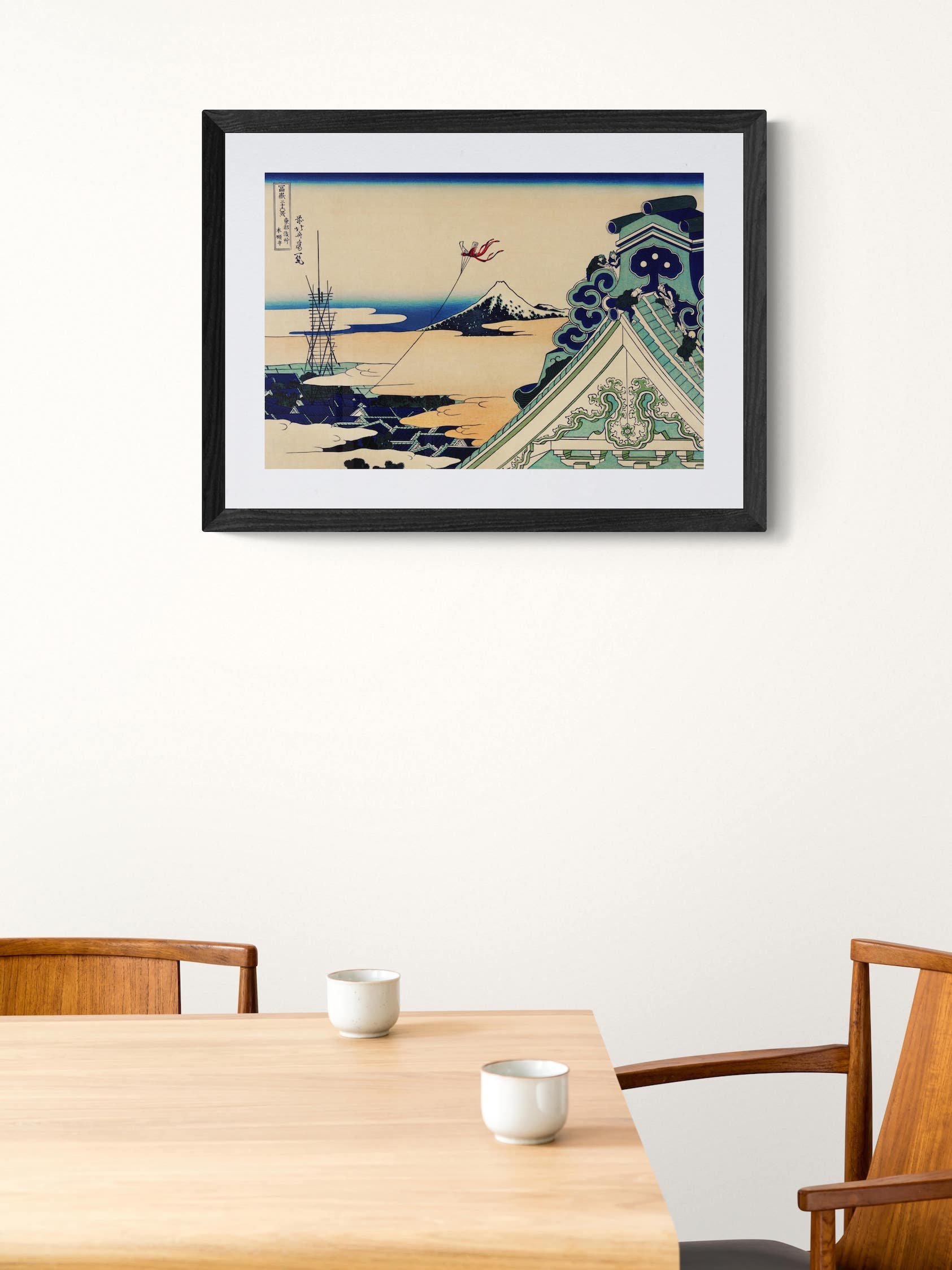 Hongan-ji Temple at Asakusa in the Eastern Capital - Katsushika Hokusai product image (2)