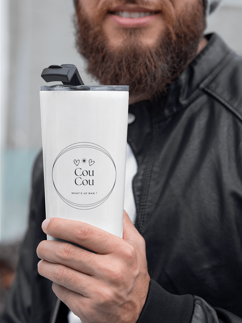 Coucou FRENCH SALUT Stainless Steel Travel Mug