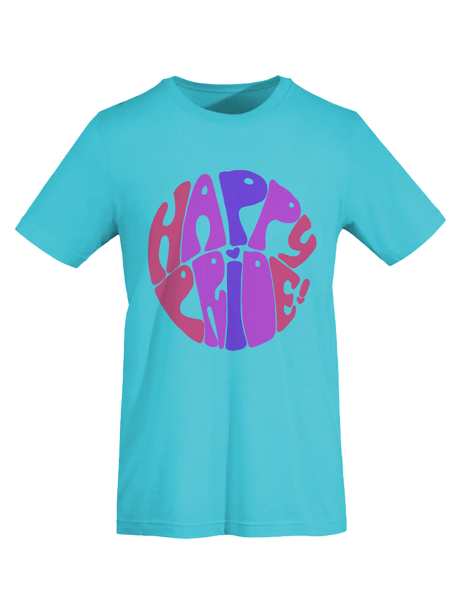 Bisexual Happy Pride big print tee product image (7)