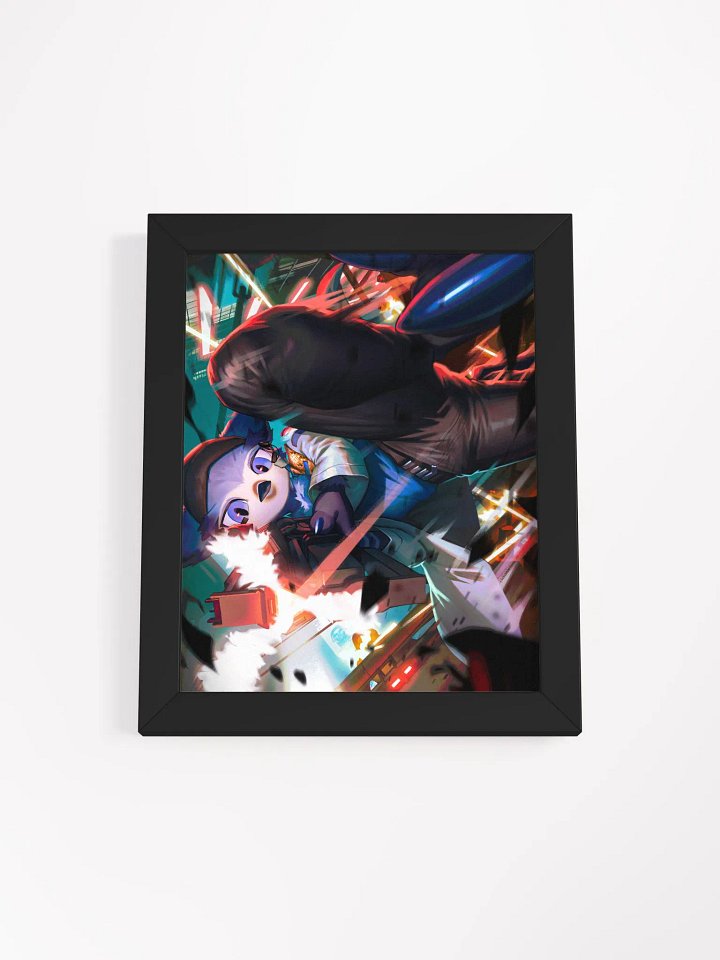 Hean Cyberpunk Framed Poster product image (13)