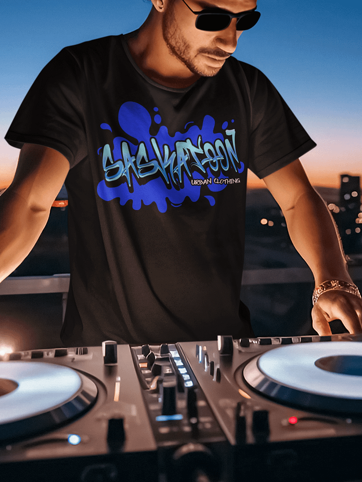 Saskatoon Urban Clothing Pink Graffiti Style product image (1)
