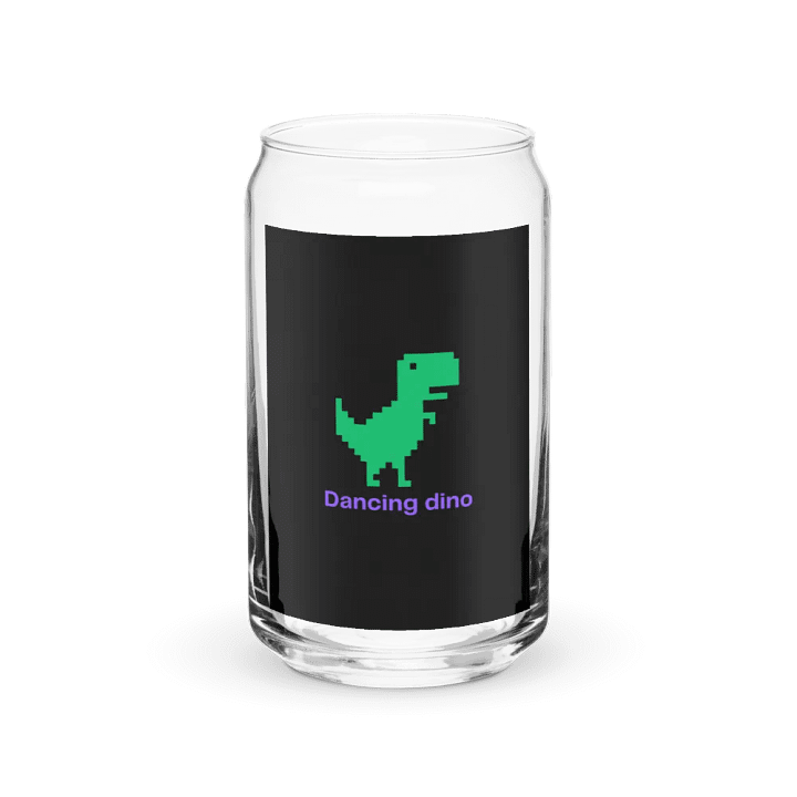 dancing dino glass product image (2)