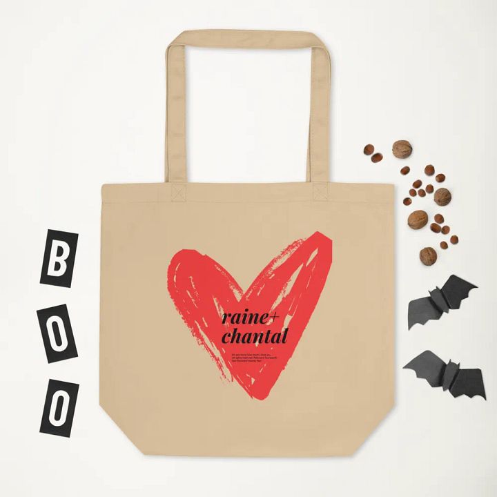 VDAY RAINE + CHANTAL HEART TOTE product image (6)