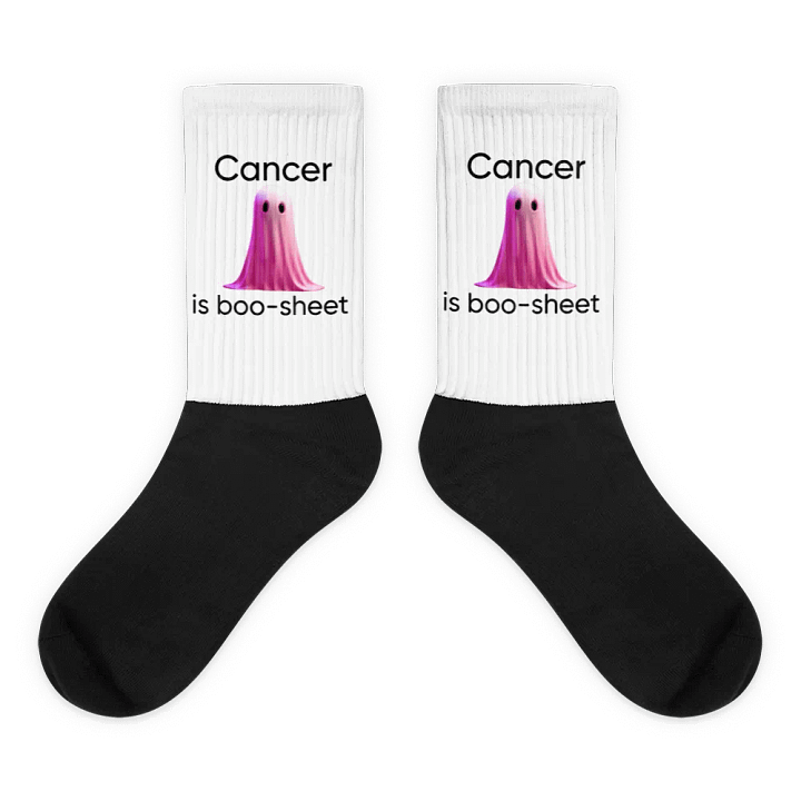 Cancer is boo-sheet socks product image (2)