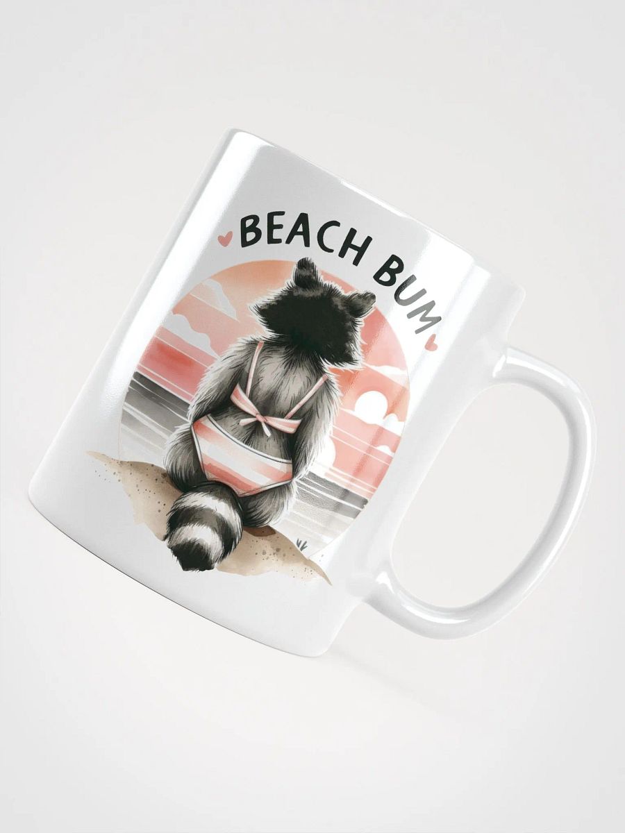 Bikini Beach Bum Raccoon Mug product image (10)