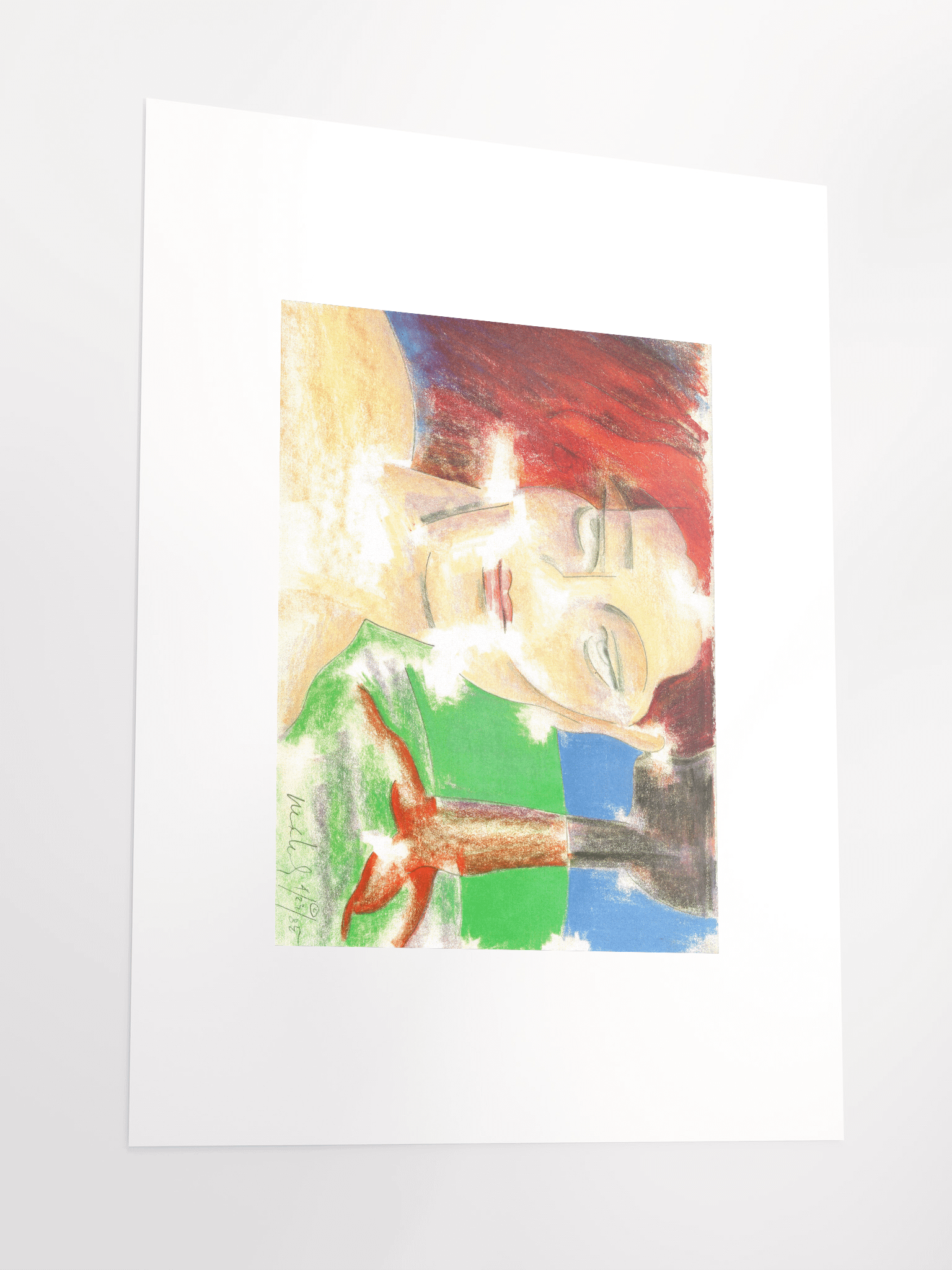 Portrait of a Woman 04.23.85 print product image (4)