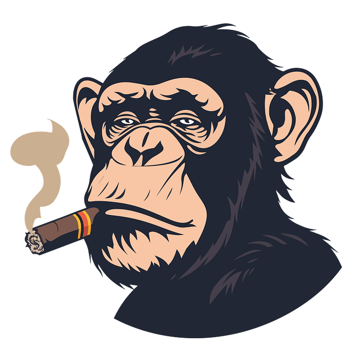 Badass Chimp - Pillow product image (2)