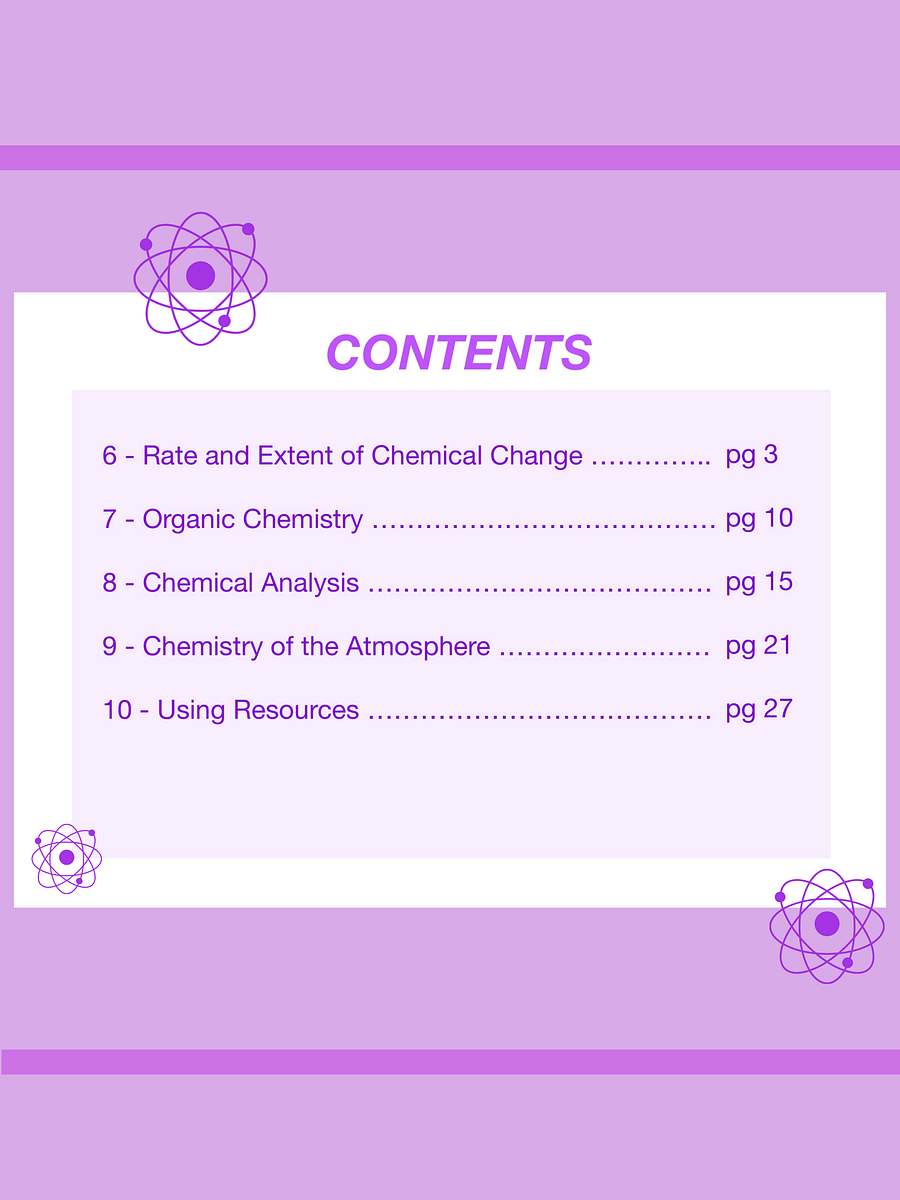 AQA GCSE Chemistry Paper 2 Revision Notes (30+ Pages) | Revision Made Easy product image (4)