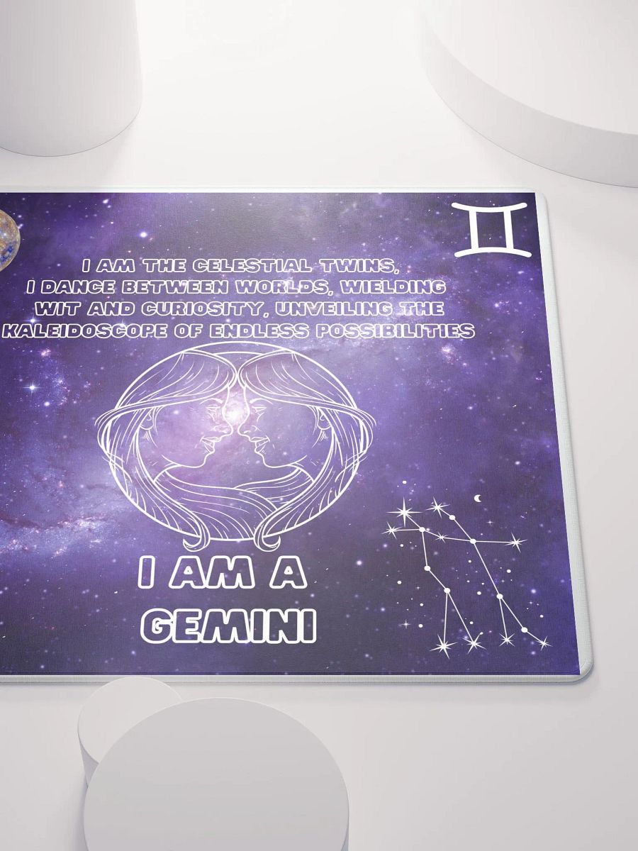 I am A Gemini Mousepad product image (5)