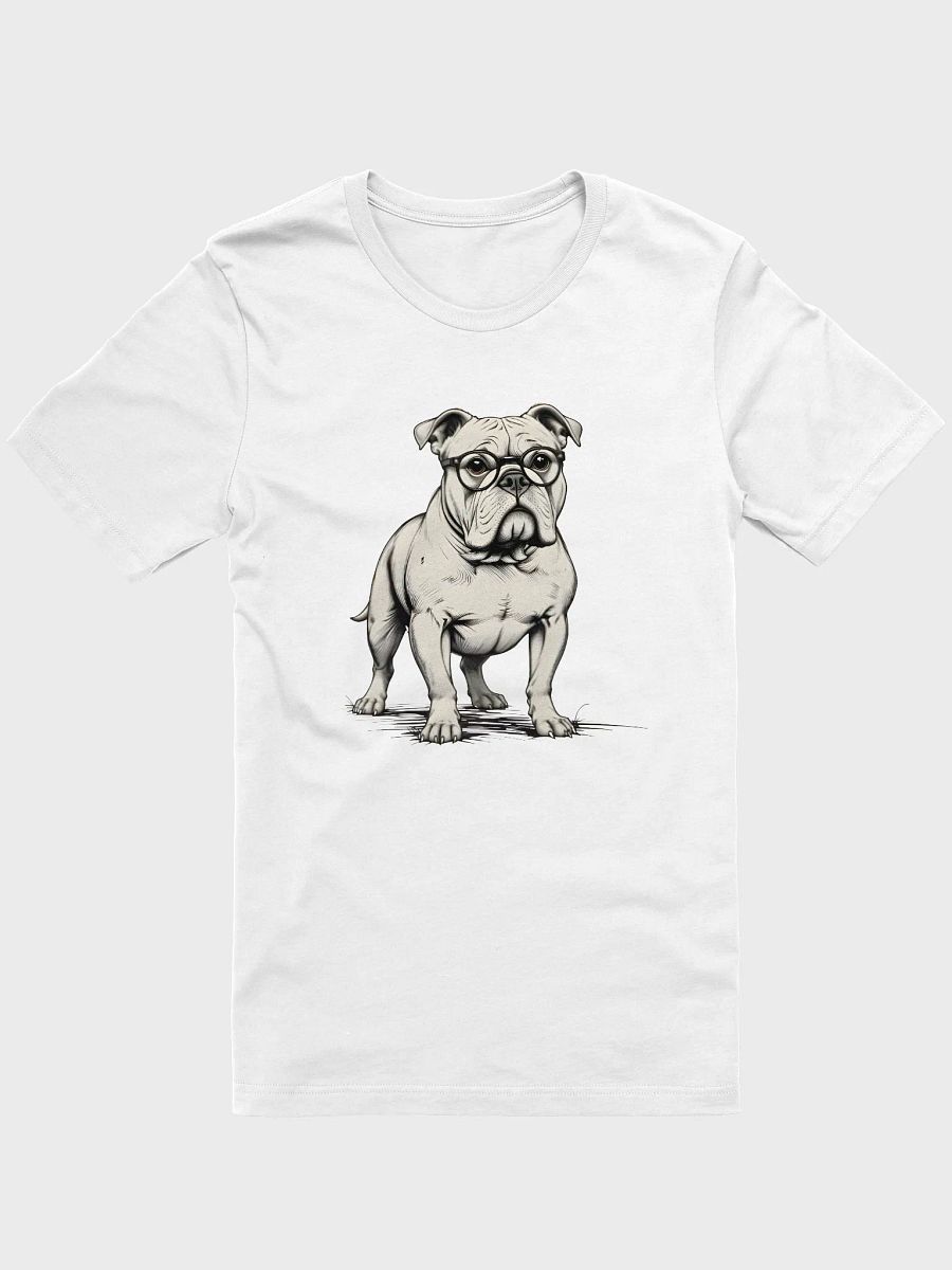 Smarty Paws Bulldog Glasses Tee product image (5)