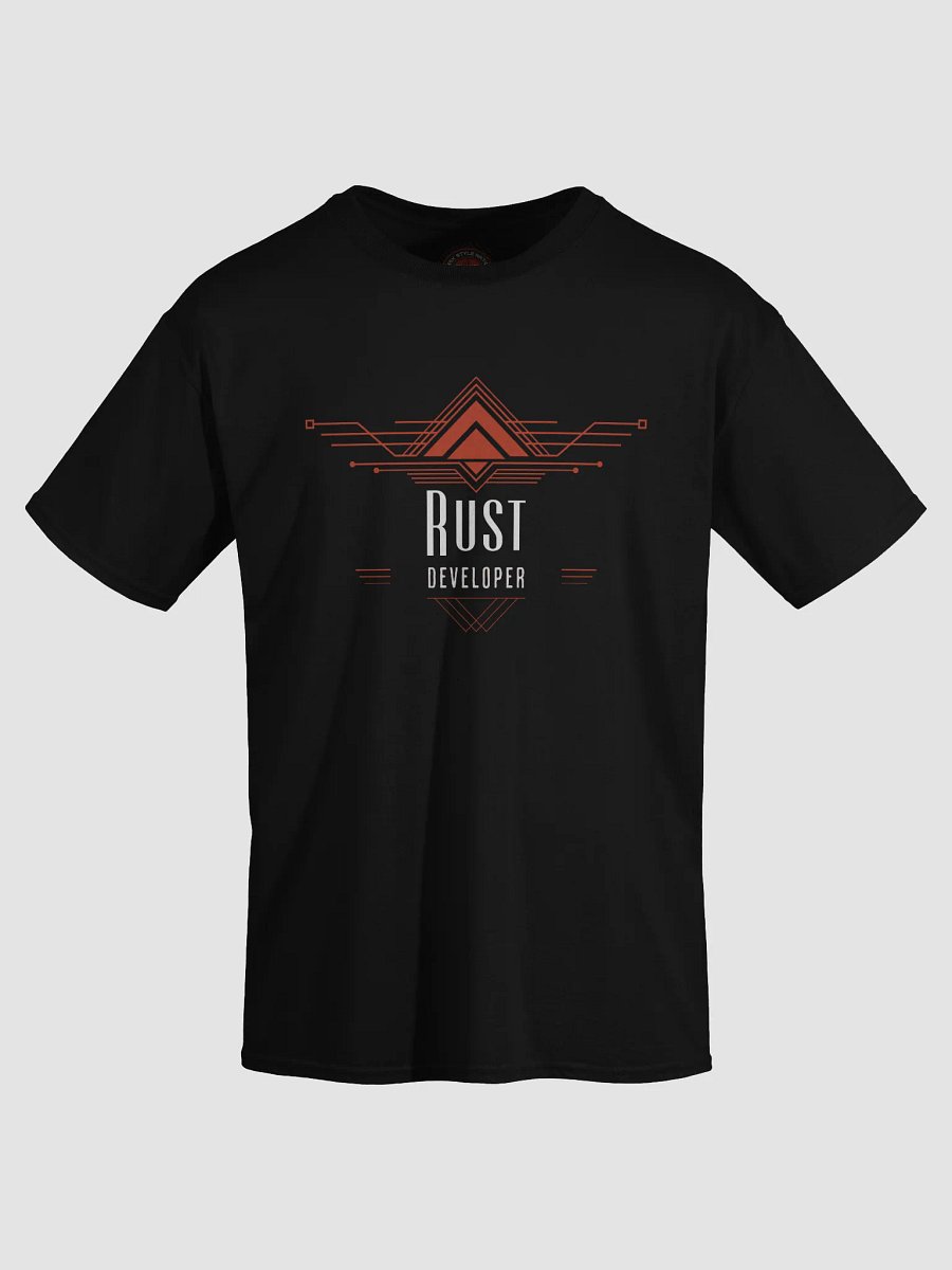 Rust Developer Code Artisan - Gildan Unisex T-Shirt (Heavyweight Classic Fit) product image (3)