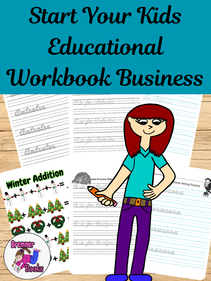 Start Your Kids Educational Workbook Business with Canva and TeachersPayTeachers.com product image (1)