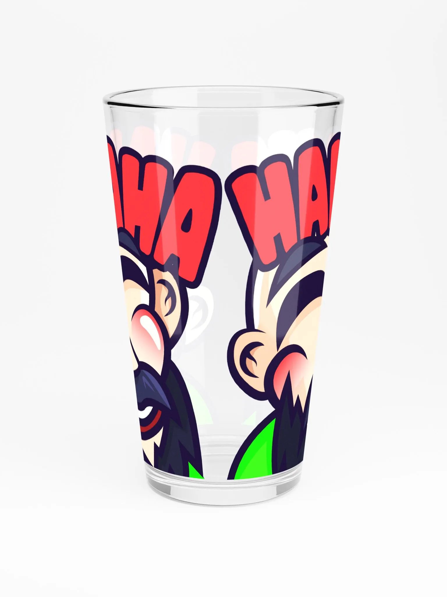 ftap HAHAHA Pint Glass product image (3)