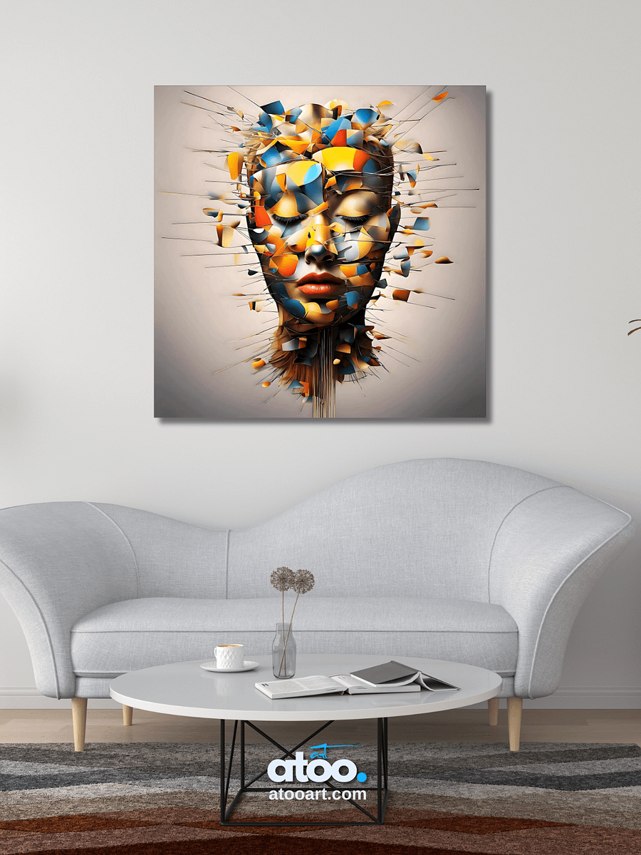 Understanding Women | Abstract Approach | Canvas Artistic Painting product image (5)