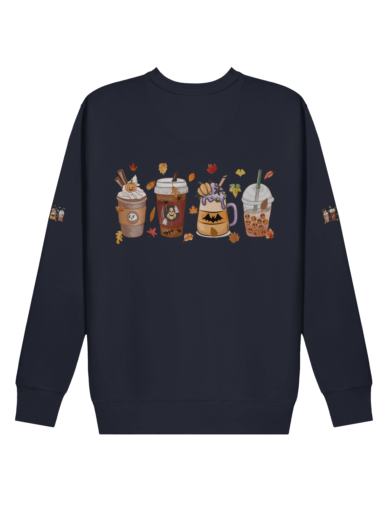 Cozy Halloween Vibes Sweatshirt – Sweet Treat Design product image (46)