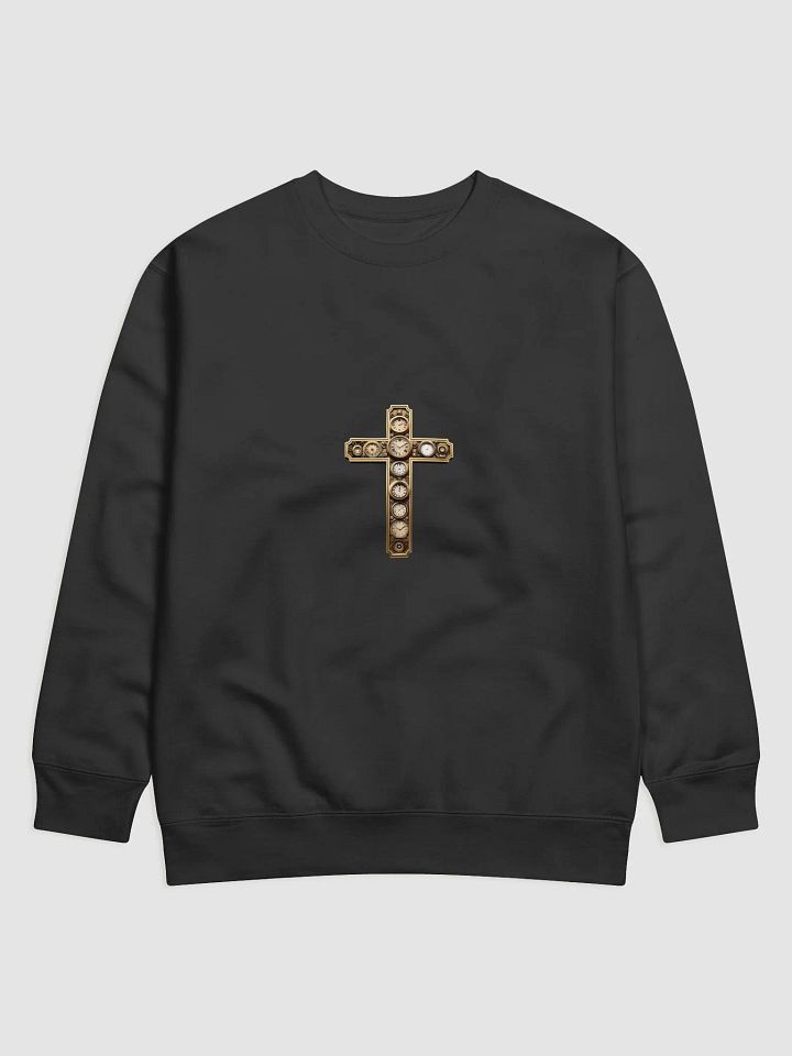Timepiece Collage Cross Sweatshirt product image (1)