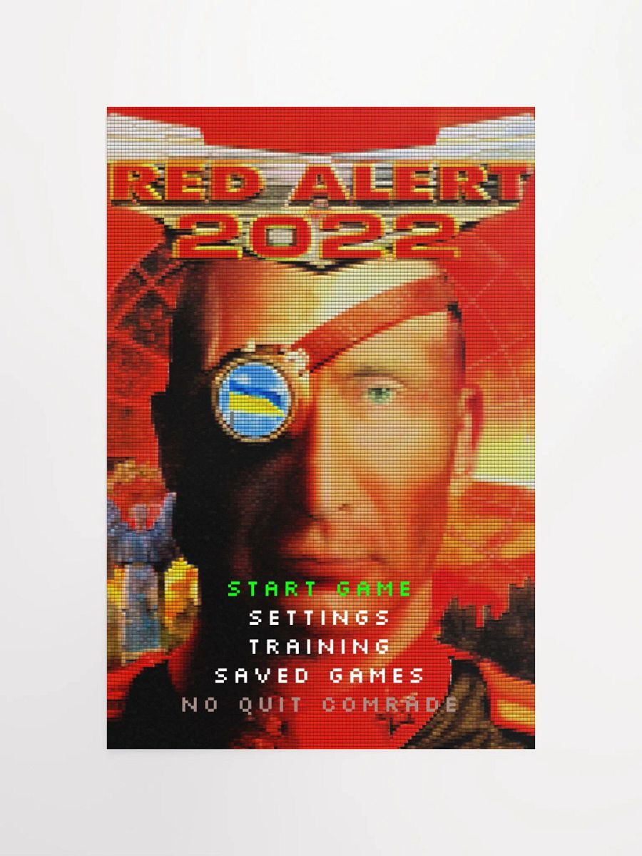 Red Alert 2022 (Putin and Conquer) Enhanced Matte Paper Poster (in) product image (4)
