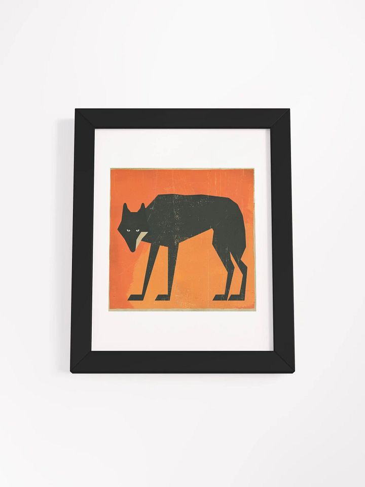 Framed Wolf Jacob Print product image (1)