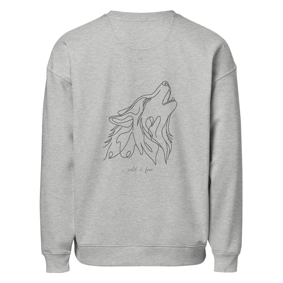 Organic Oversized Sweatshirt (Unisex) product image (2)