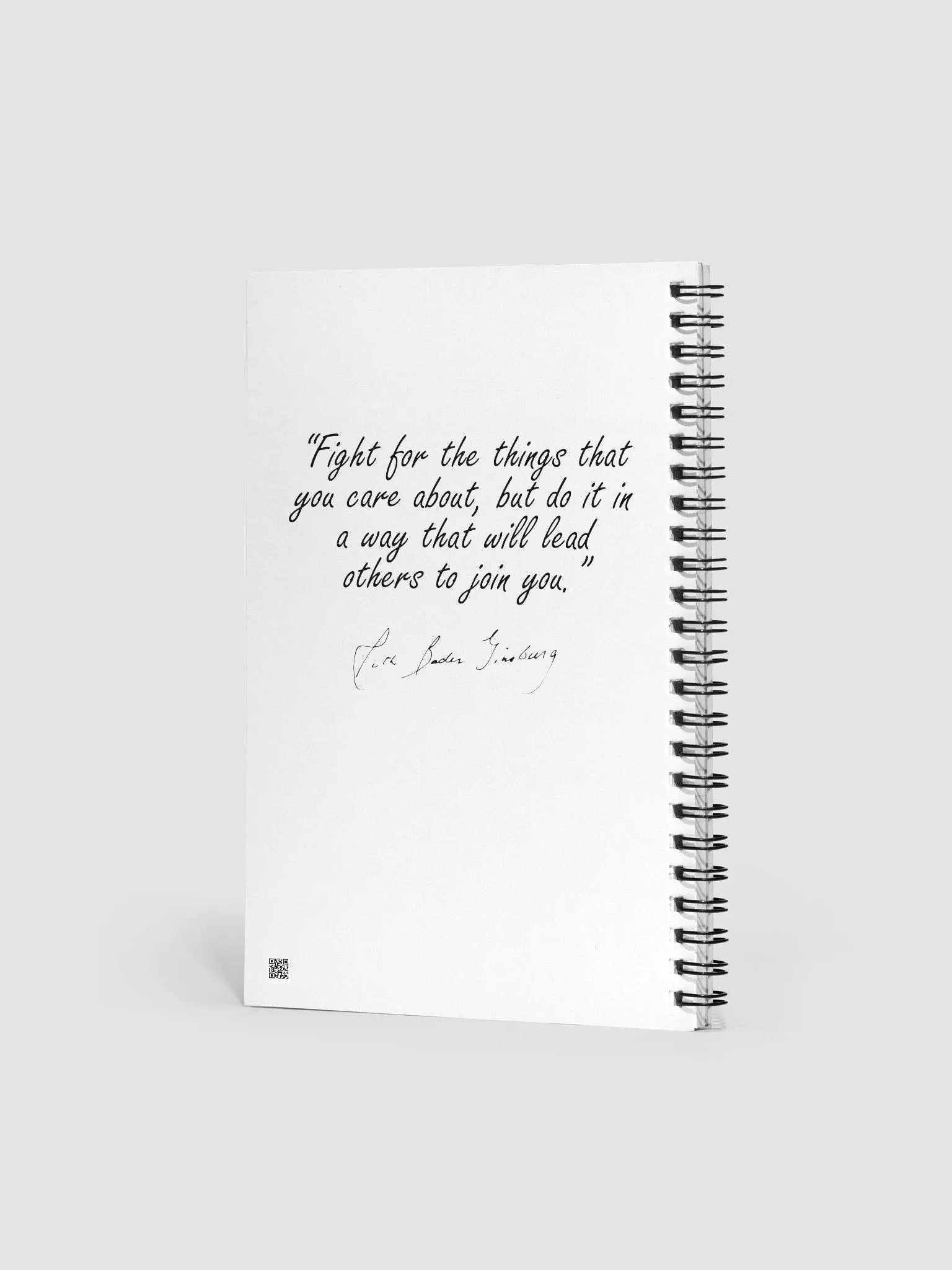 RBG Spiral Notebook product image (2)