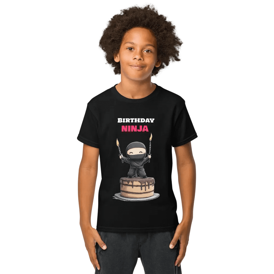 Birthday Ninja T-Shirt product image (1)