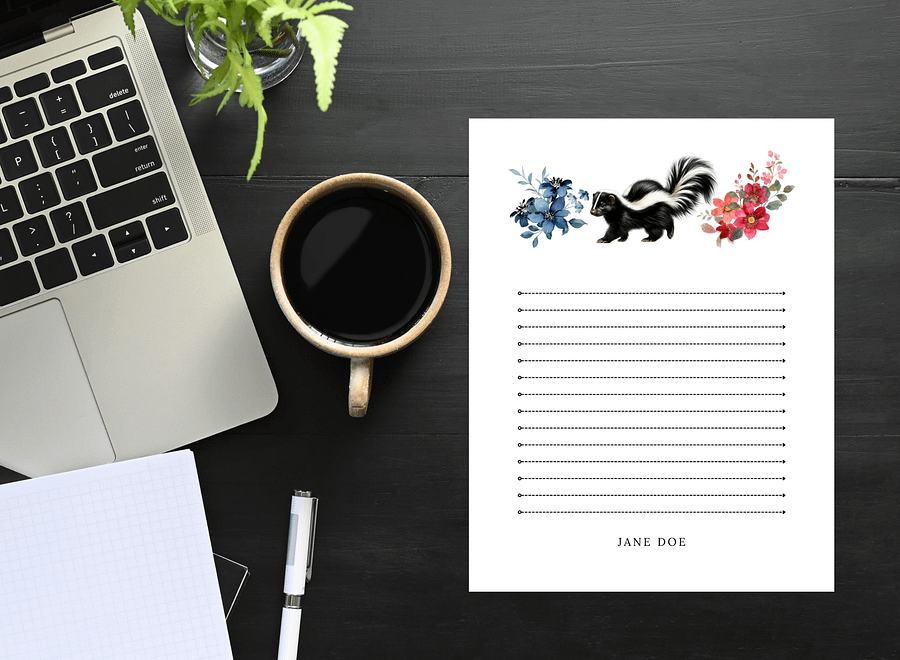 Canva Notepad Template: Nature Themed product image (3)