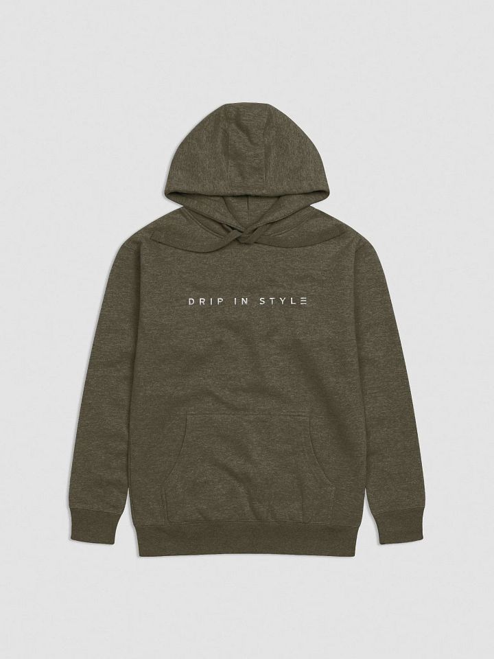 DRIP IN STYLE UNISEX HOODIE - GREEN product image (1)