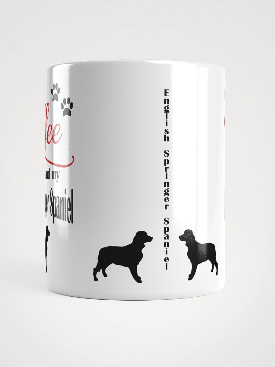 Coffee and my English Springer Spaniel Mug product image (5)