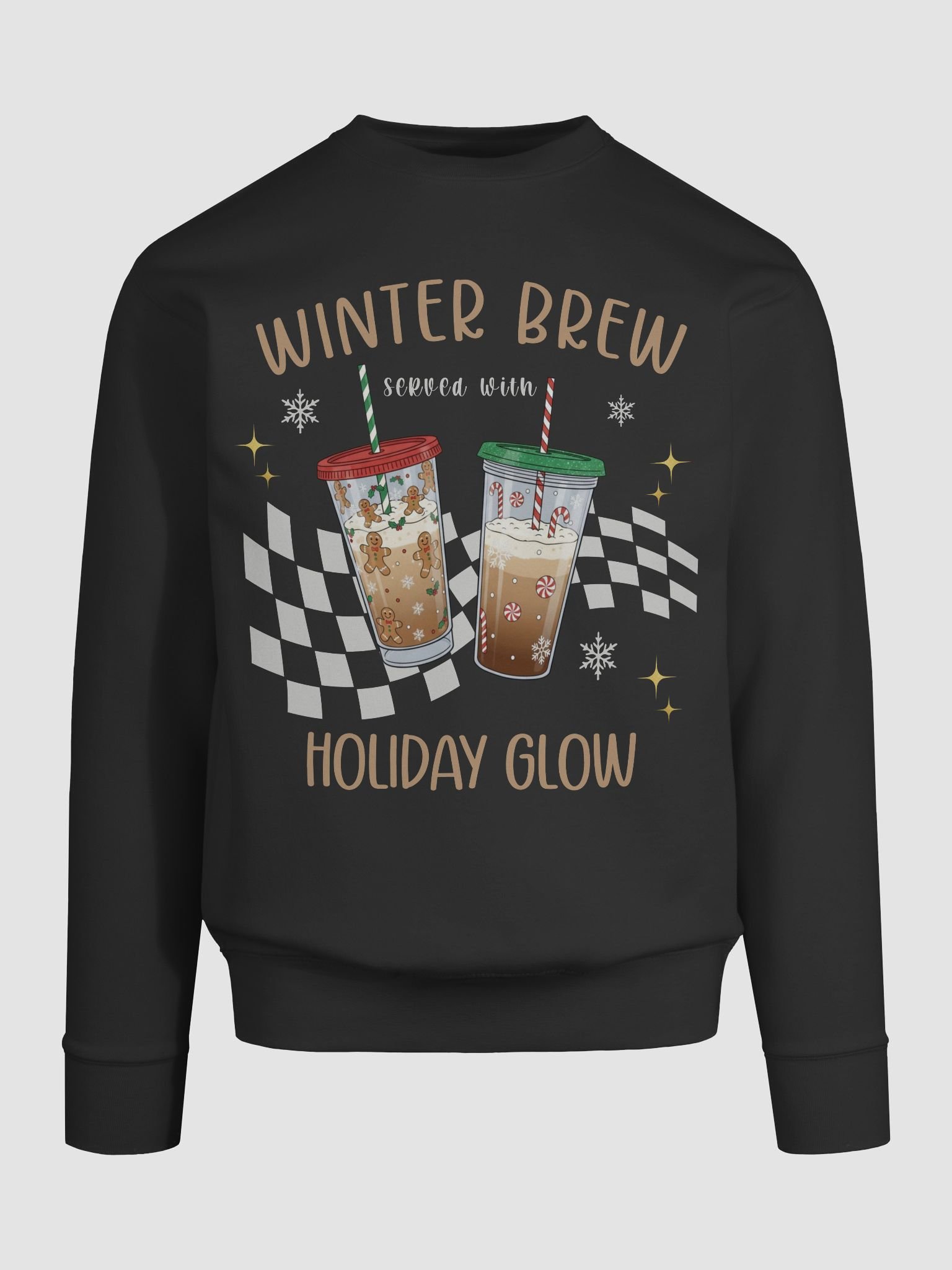 Winter Brew To Go – Festive Holiday Coffee Cup Design | Cozy Christmas Aesthetic Art product image (44)