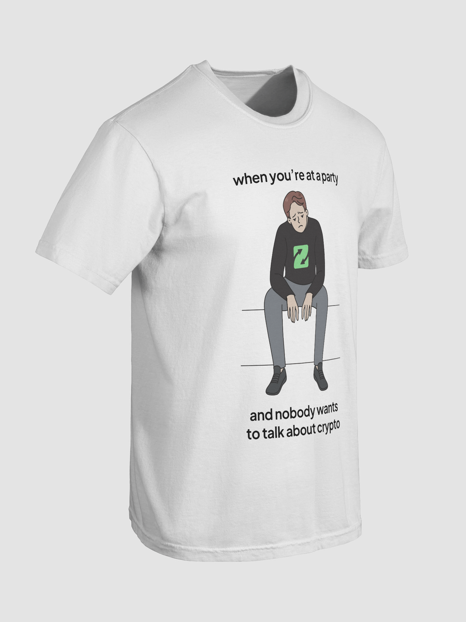 Sad at Party Meme T-Shirt product image (7)