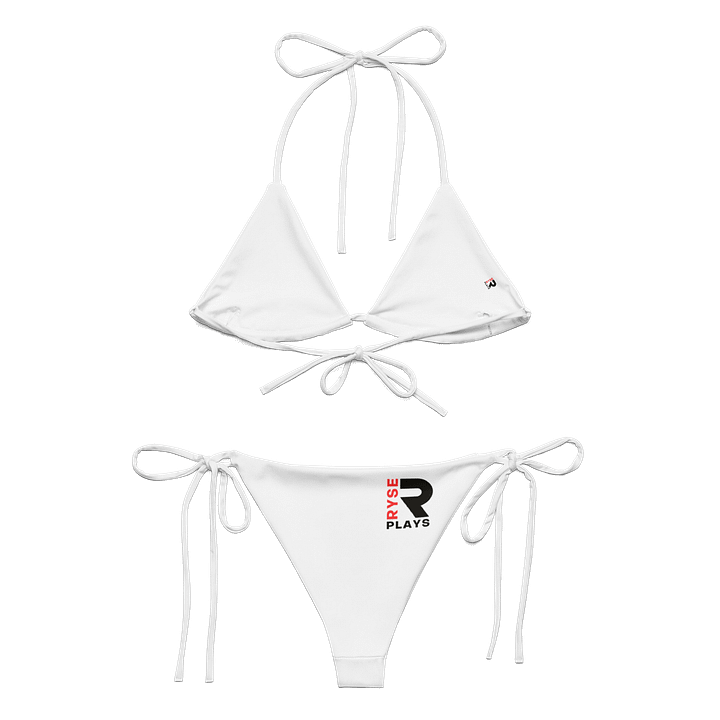 Ryse Plays EcoFlex Bikini Set – White product image (1)