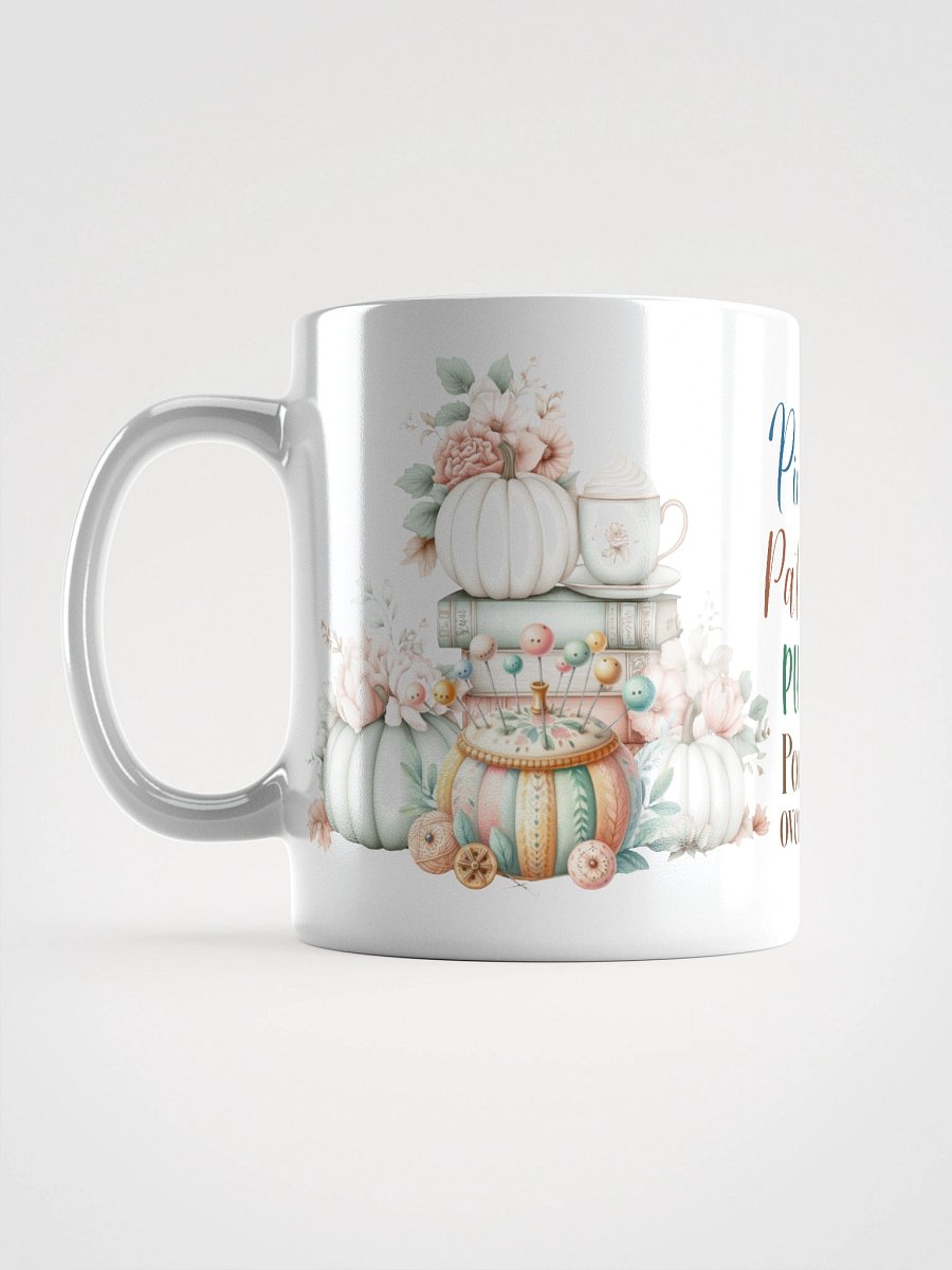 Autumnal Delights Pins Patterns Purrs Coffee Mug product image (3)
