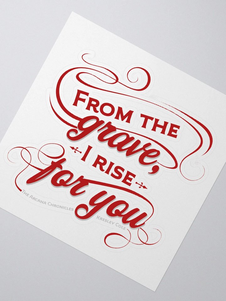From the Grave Sticker product image (2)