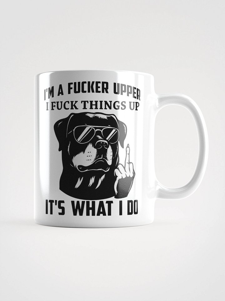Funny Rottweiler White Mug product image (1)