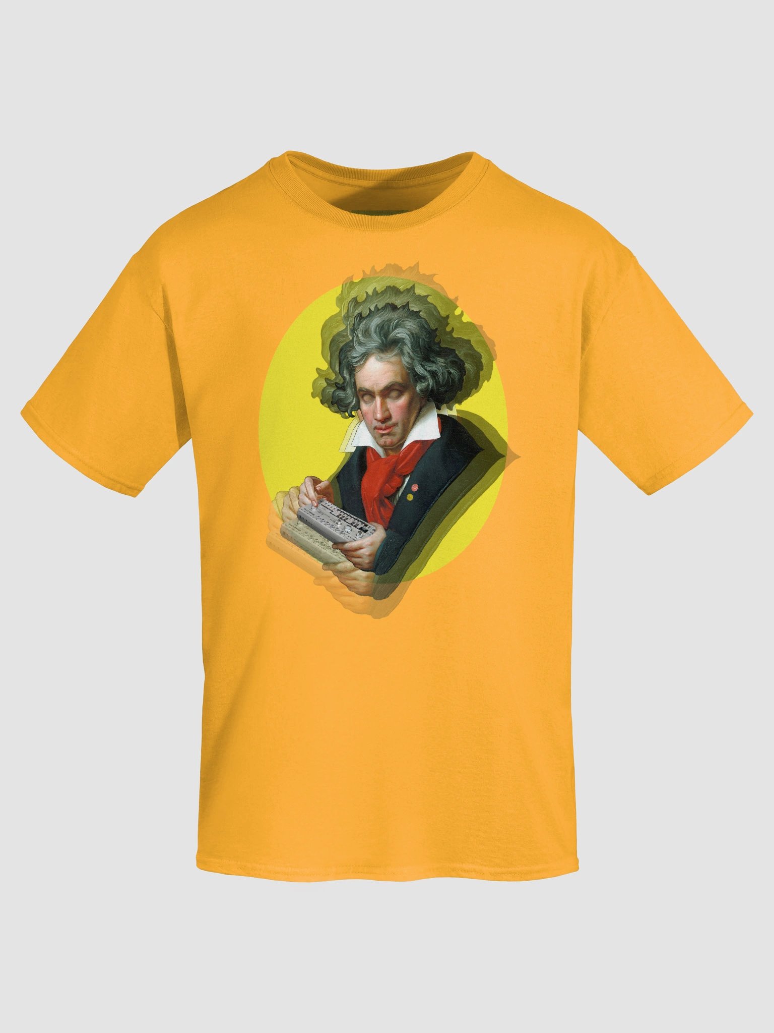 Roland van Beethoven by Frank Fonik (TB 303), Techno EDM Unisex t-shirt product image (7)