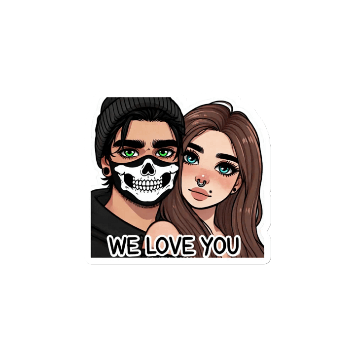 We love you magnet. product image (2)