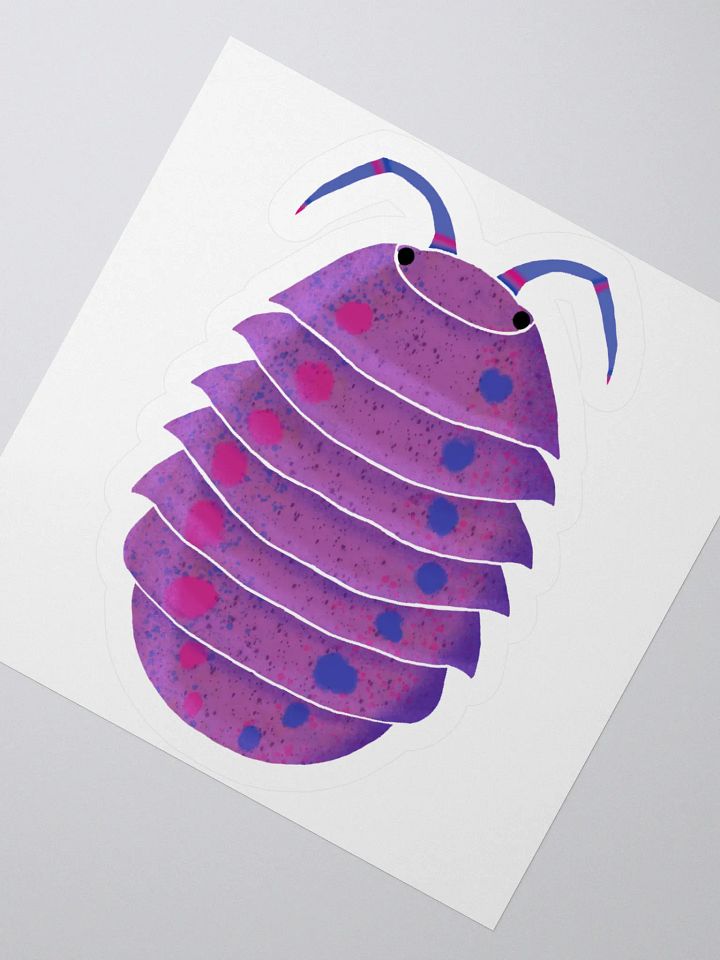 Bisexual Isopod Sticker product image (5)