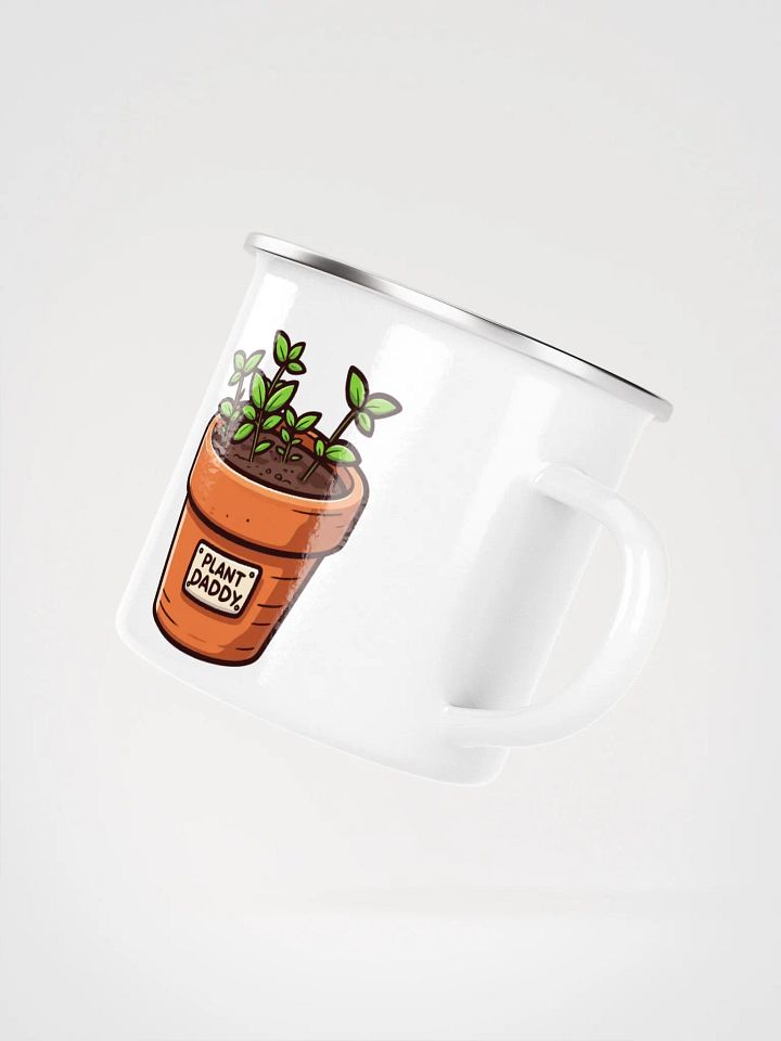 Plant Daddy Enamel Mug product image (2)