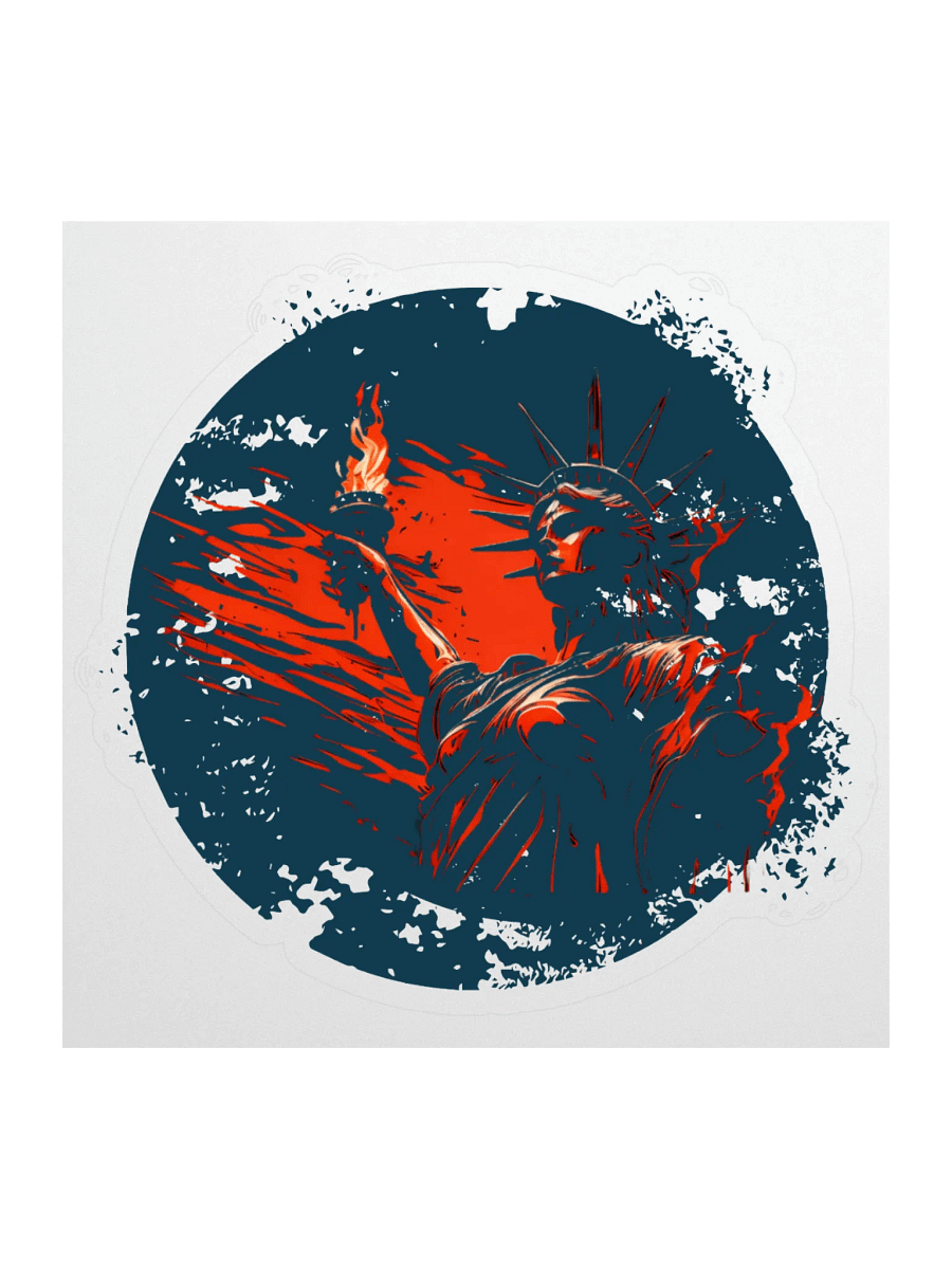 Lady Liberty's Radiance Sticker product image (1)
