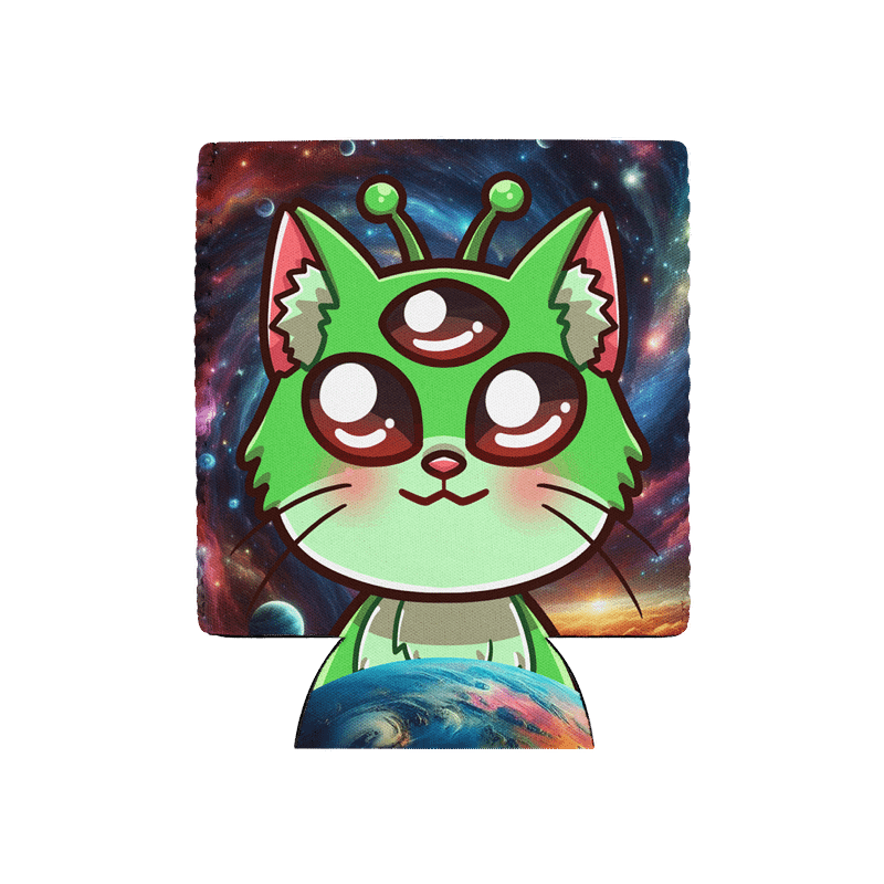 Cosmos Kitty Koozie