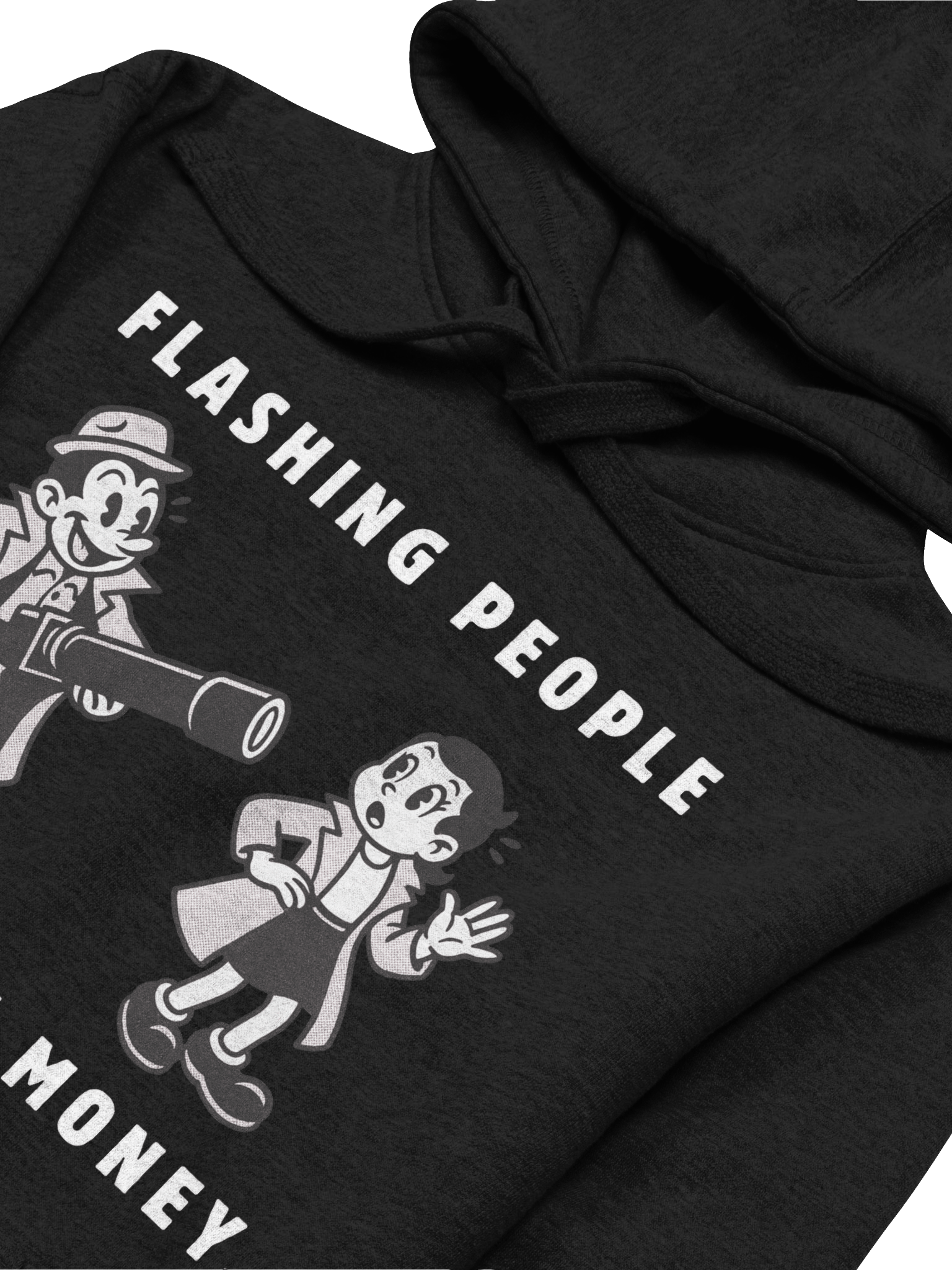 Flash responsibly Vintage Graphic Hoodie product image (8)