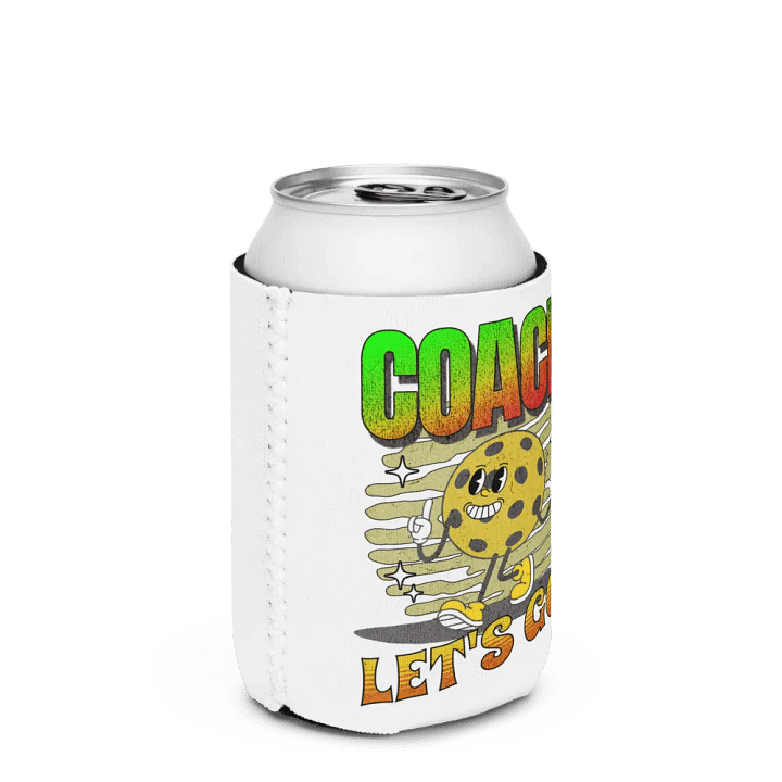 Coach Let's Go! Pickleball Coozie Can Cooler product image (2)