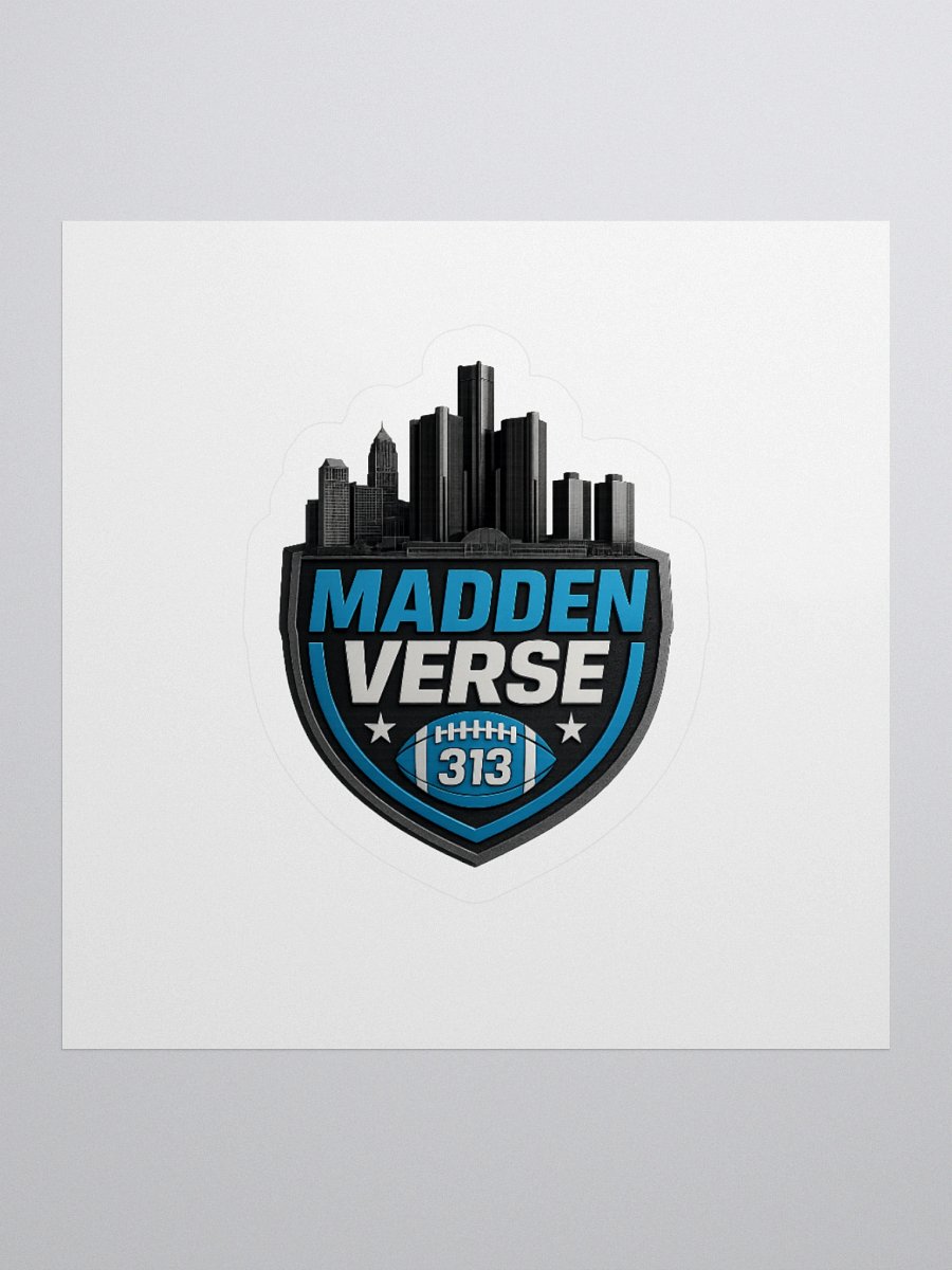 MADDEN VERSE 313 DETROIT CITYSCAPE STICKER product image (1)